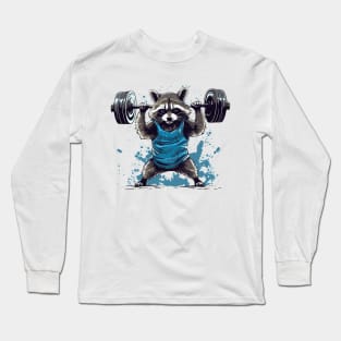 racoon daedlift Long Sleeve T-Shirt